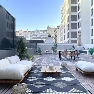 Casa Boma - Brighting With Spacious Terrace - Alvalade Iii Apartment